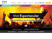 Tablet Screenshot of cmcart.com.mx